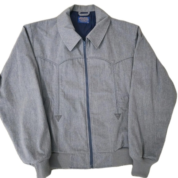 Pendleton Other - 70s Pendleton High Grade Western Wear Santa Fe Bomber Jacket Sz M Southwestern